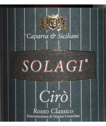 Cirò Rosso Classico Solagi