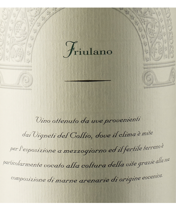 Sant'Helena Collio Friulano 2012