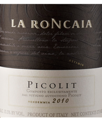 Colli Orientali del Friuli Picolit 2010