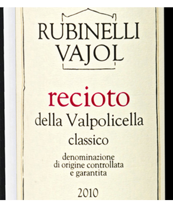 Recioto della Valpolicella Classico 2010
