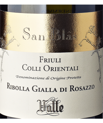 Colli Orientali del Friuli San Blas Ribolla Gialla di Rosazzo 2011